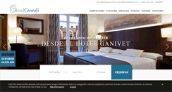 Desktop Screenshot of hotelganivet.com
